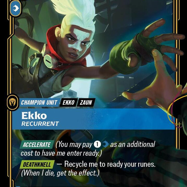 Ekko - Recurrent 110/298 (Origins)  - Foil