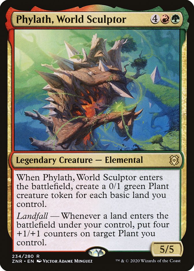 Phylath, World Sculptor 234 (Zendikar Rising) 