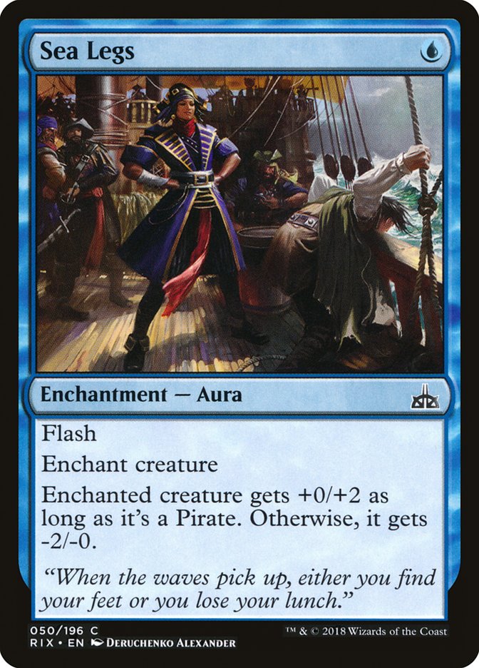 Sea Legs 50/196 (Rivals of Ixalan) 