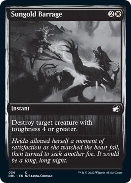 Sungold Barrage 36/534 (Innistrad: Double Feature) 