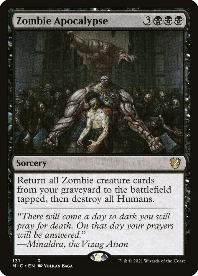 Zombie Apocalypse 131/38 (Commander: Innistrad: Midnight Hunt) 