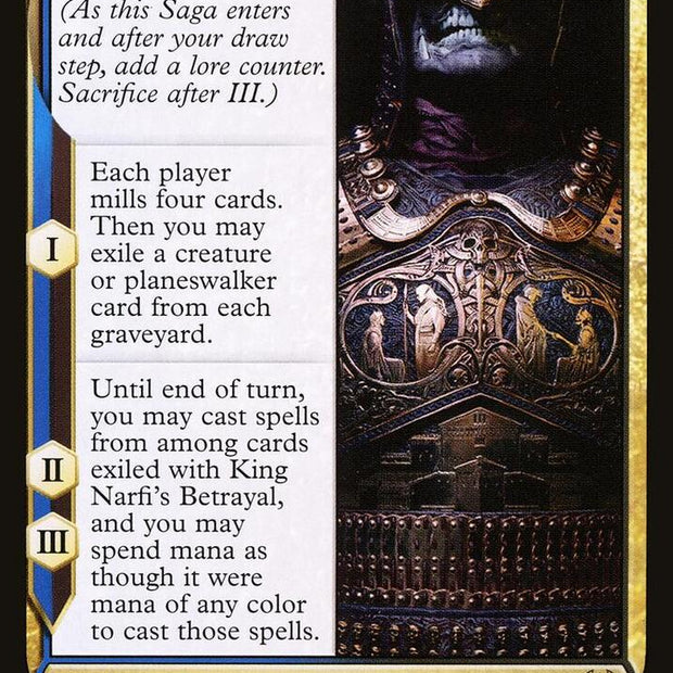 King Narfi's Betrayal 219 (Kaldheim)  - Foil