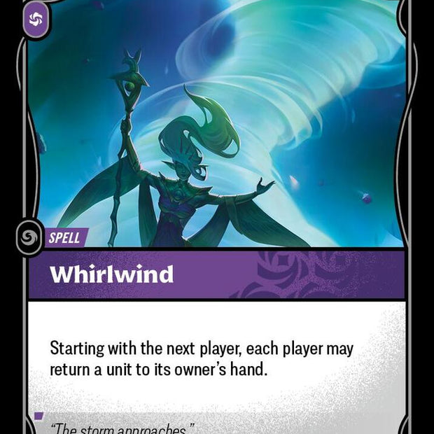 Whirlwind 187/298 (Origins)  - Foil
