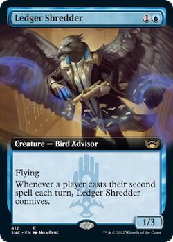 Ledger Shredder Extended Art 412/281 (Streets of New Capenna)  - Foil