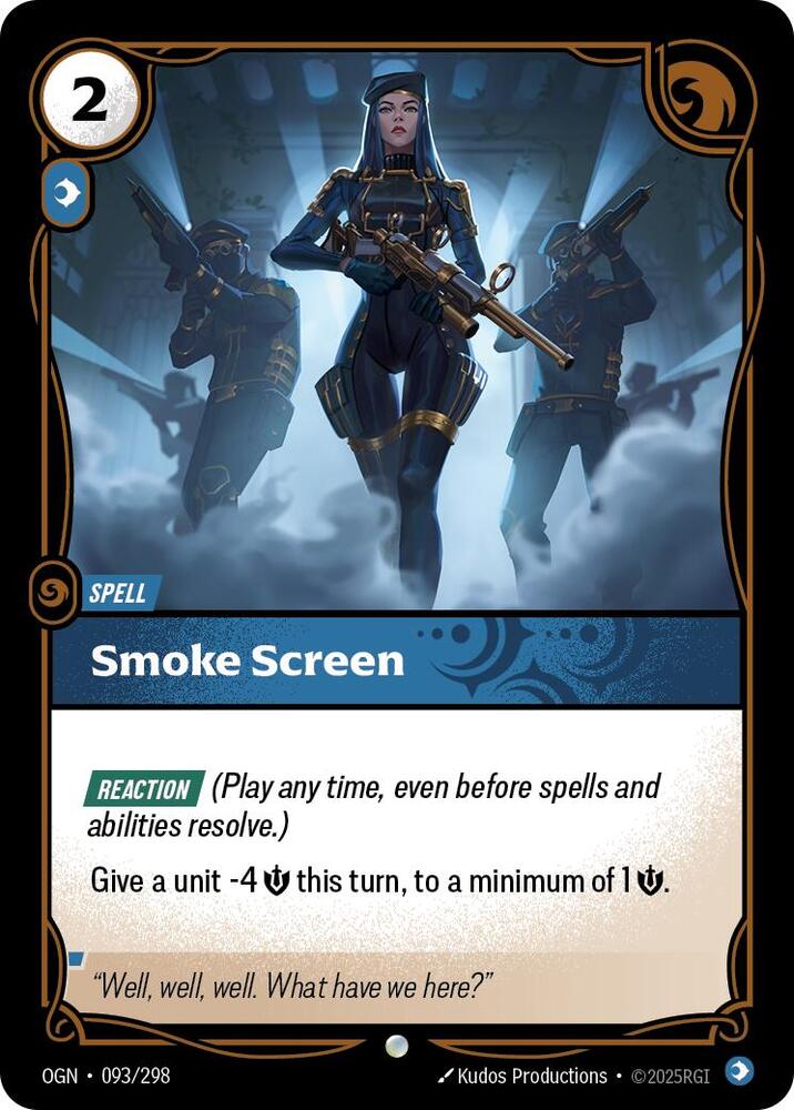 Smoke Screen (Origins)  - Foil