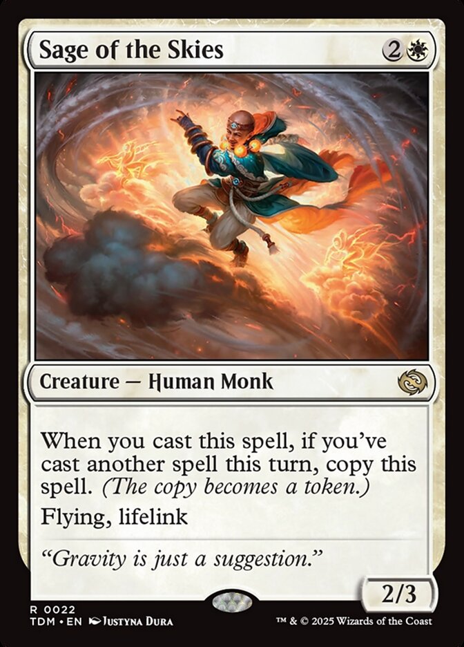 Sage of the Skies 22 (Tarkir: Dragonstorm)  - Foil