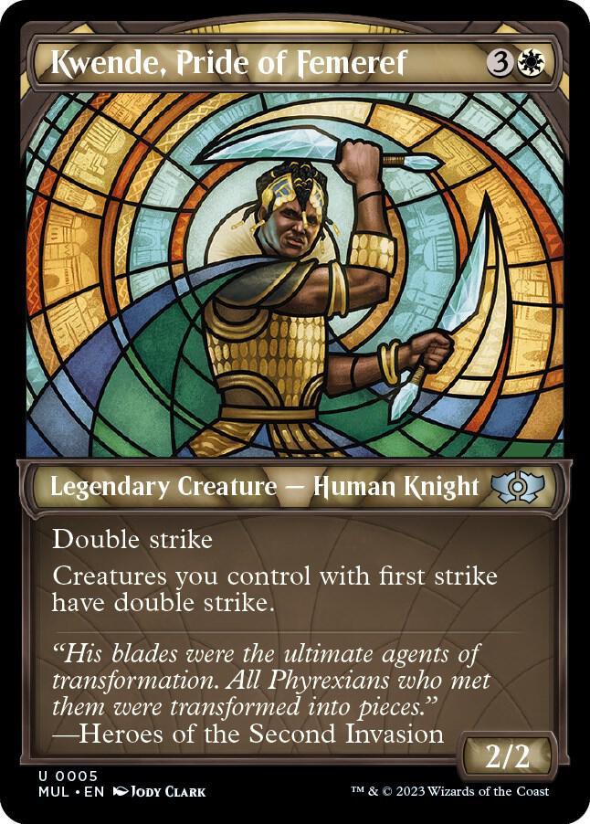 Kwende, Pride of Femeref 5/65 (March of the Machine: Multiverse Legends)  - Showcase