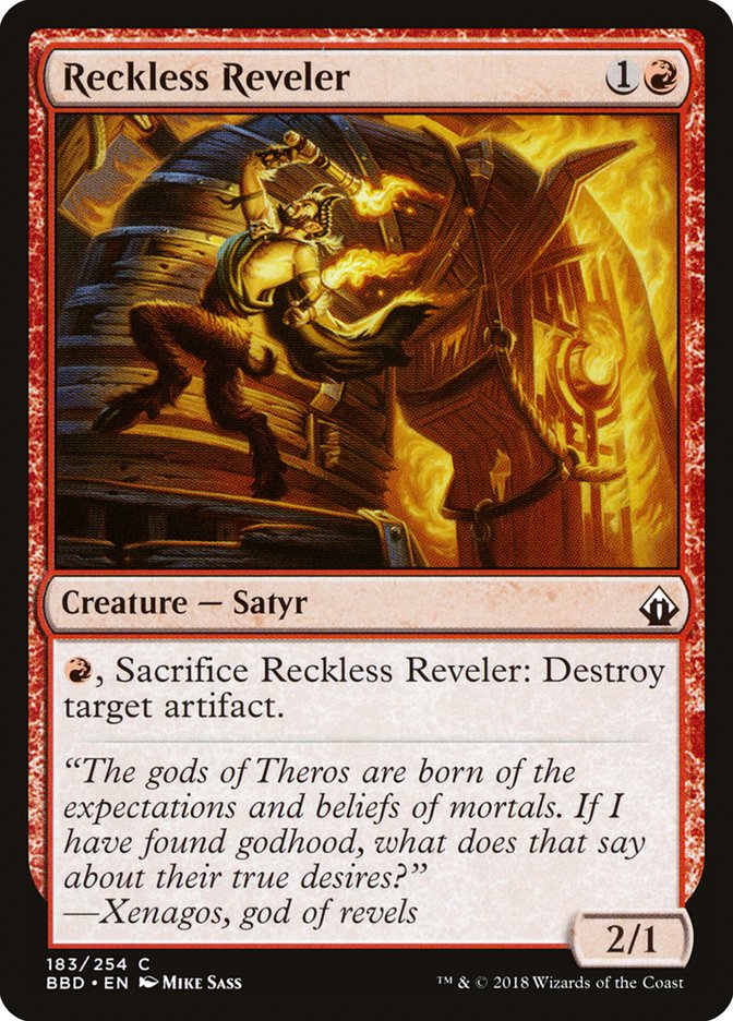 Reckless Reveler 183/254 (Battlebond) 