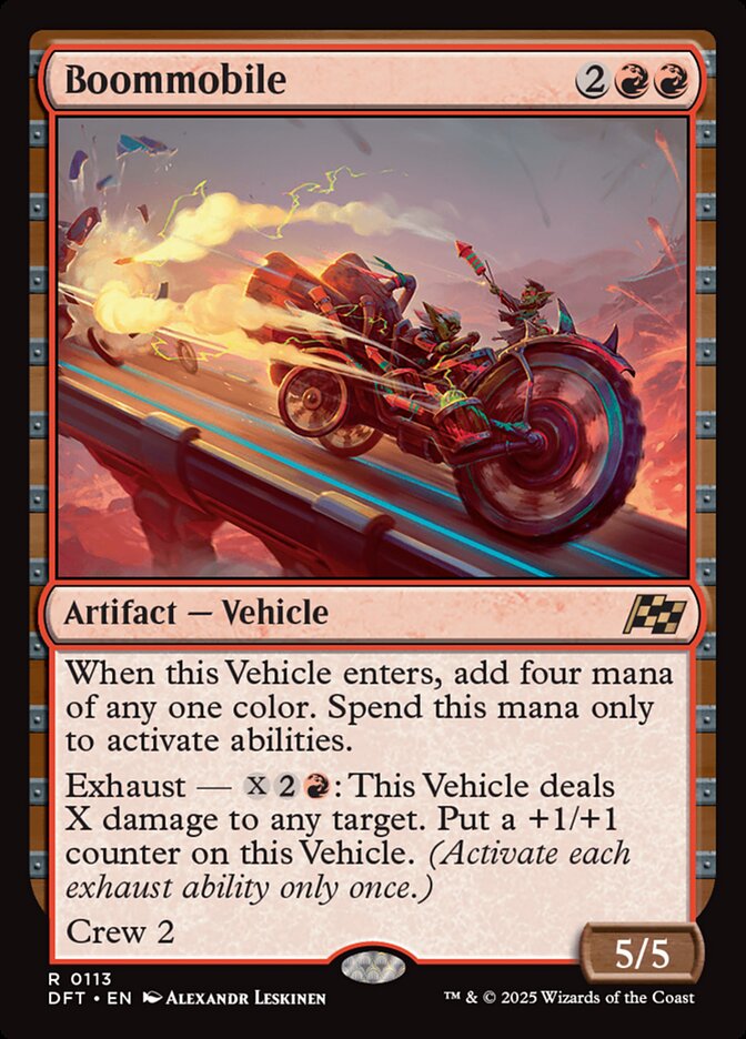 Boommobile 113/291 (Aetherdrift) 