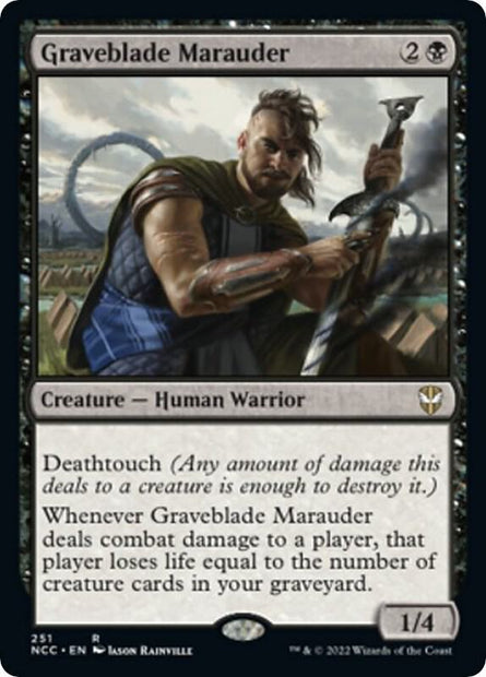 Graveblade Marauder 251/93 (Commander: Streets of New Capenna) 