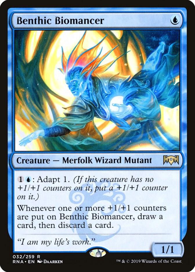 Benthic Biomancer 32/259 (Ravnica Allegiance) 