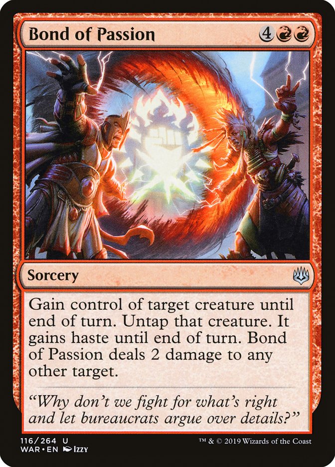 Bond of Passion 116/264 (War of the Spark) 