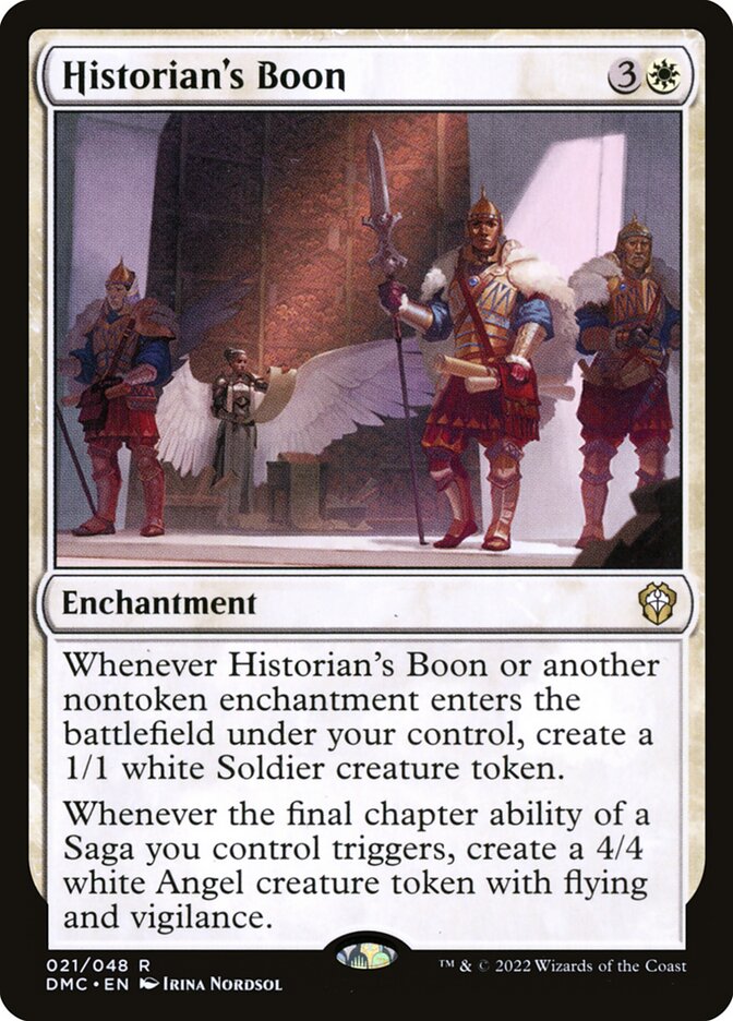 Historian's Boon 21/50 (Commander: Dominaria United) 