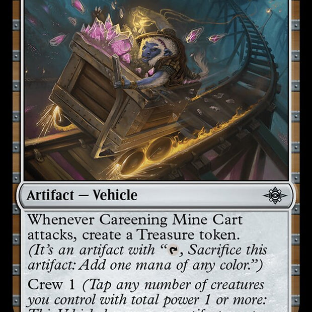 Careening Mine Cart 247 (The Lost Caverns of Ixalan)  - Foil