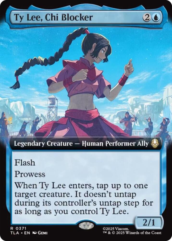 Ty Lee, Chi Blocker 371 (Avatar: The Last Airbender)  - Extended Art Foil
