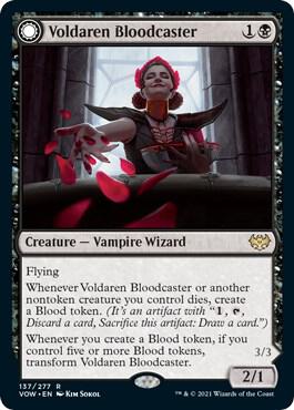 Voldaren Bloodcaster 137/277 (Innistrad: Crimson Vow) 