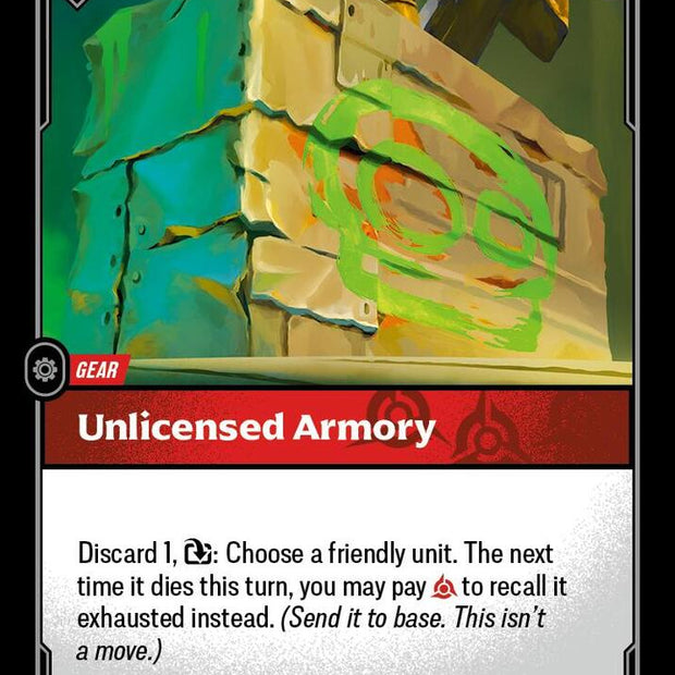 Unlicensed Armory (Origins) 
