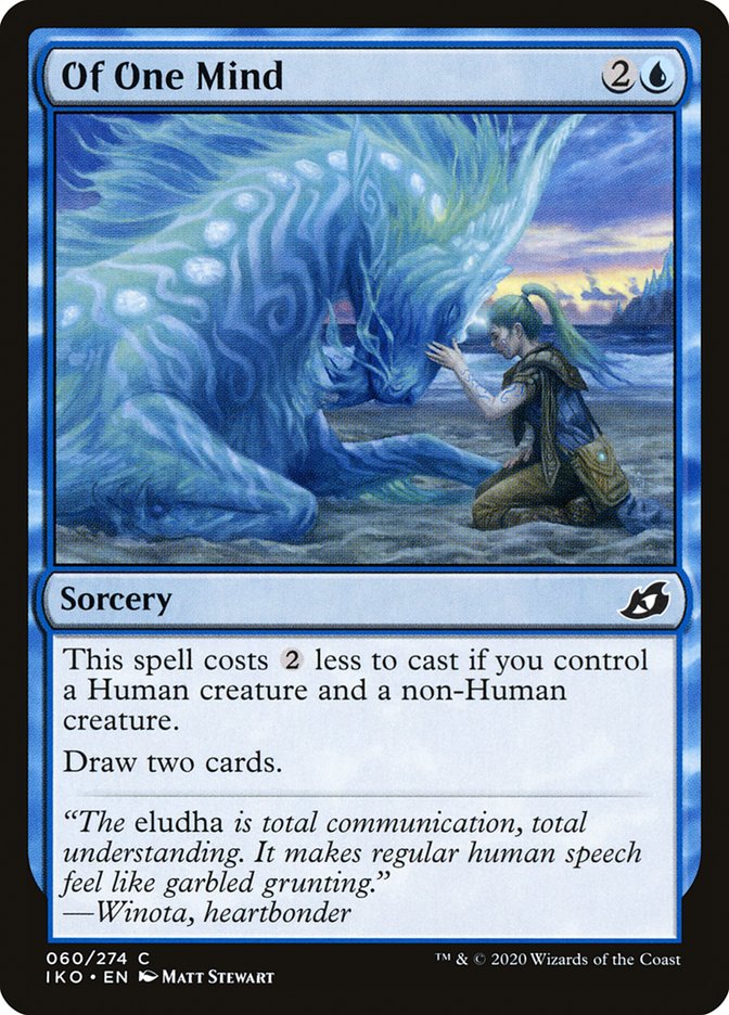 Of One Mind 60/274 (Ikoria: Lair of Behemoths) 