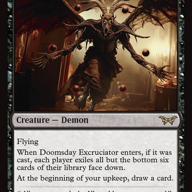 Doomsday Excruciator 94/286 (Duskmourn: House of Horror) 