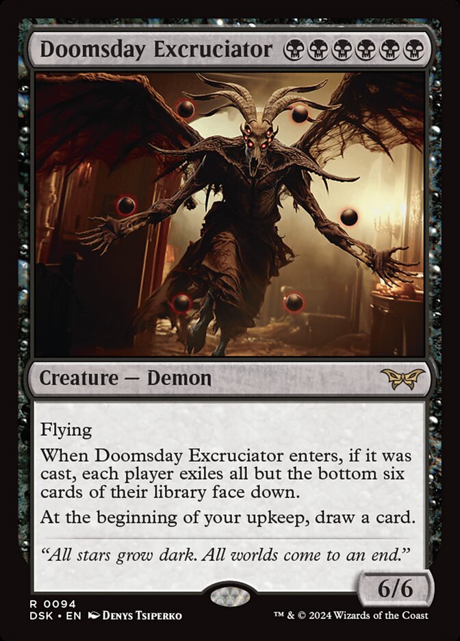 Doomsday Excruciator 94/286 (Duskmourn: House of Horror) 
