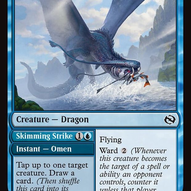 Dirgur Island Dragon // Skimming Strike 40 (Tarkir: Dragonstorm) 