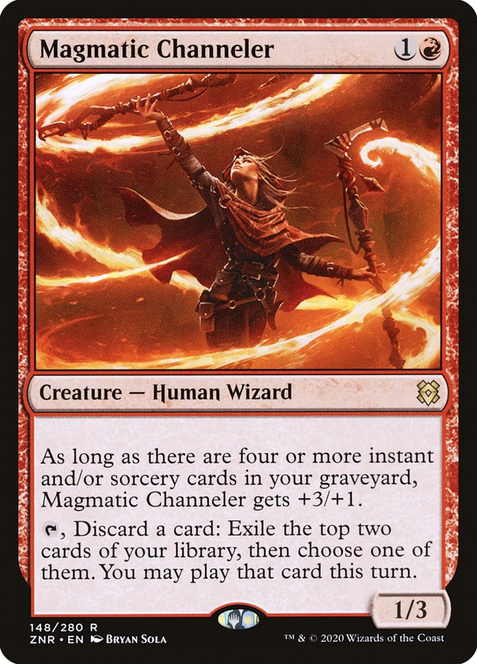Magmatic Channeler 148/280 (Zendikar Rising) 