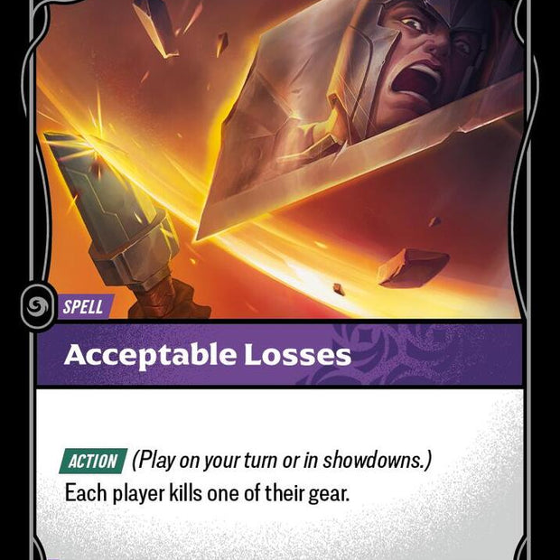 Acceptable Losses 179/298 (Origins) 