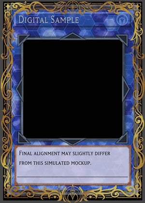 Mana Moon - Aluna's Eclipse Border Oversleeves (100ct Standard)