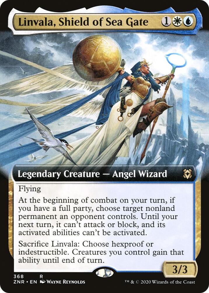 Linvala, Shield of Sea Gate 368 (Zendikar Rising) 