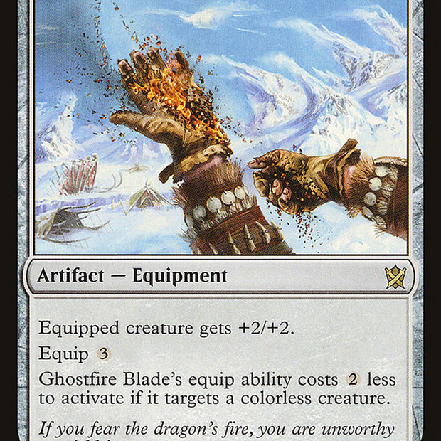 Ghostfire Blade 220/269 (Khans of Tarkir) 