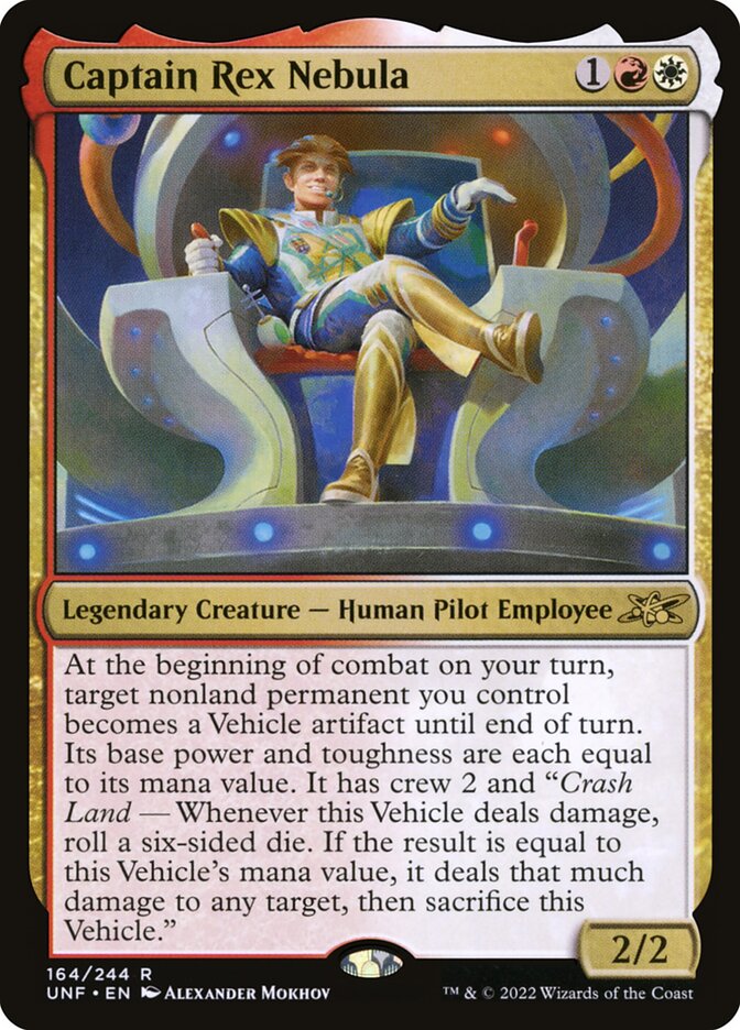 Captain Rex Nebula 164 (Unfinity)  - Foil