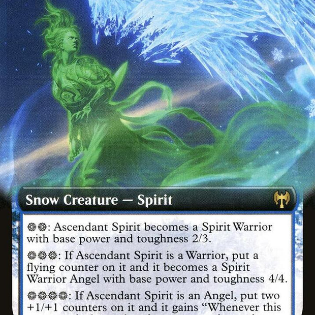 Ascendant Spirit 341 (Kaldheim)  - Foil