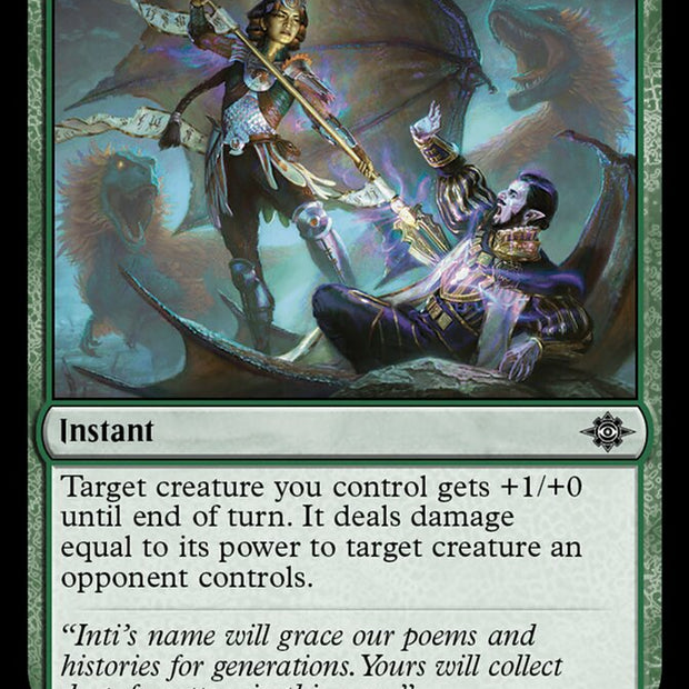 Huatli's Final Strike 190/291 (The Lost Caverns of Ixalan) 