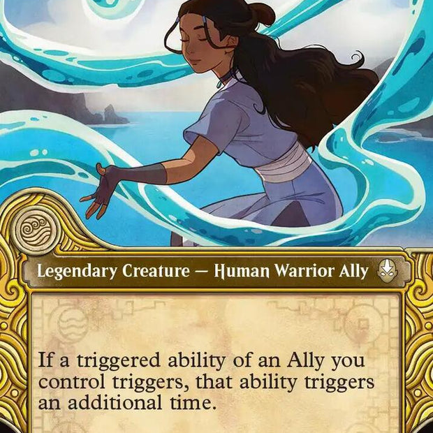 Katara, the Fearless 350 (Avatar: The Last Airbender)  - Showcase Foil