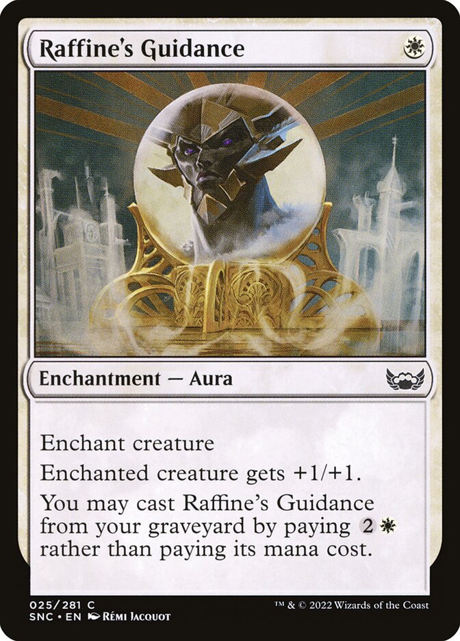 Raffine's Guidance 25 (Streets of New Capenna)  - Foil
