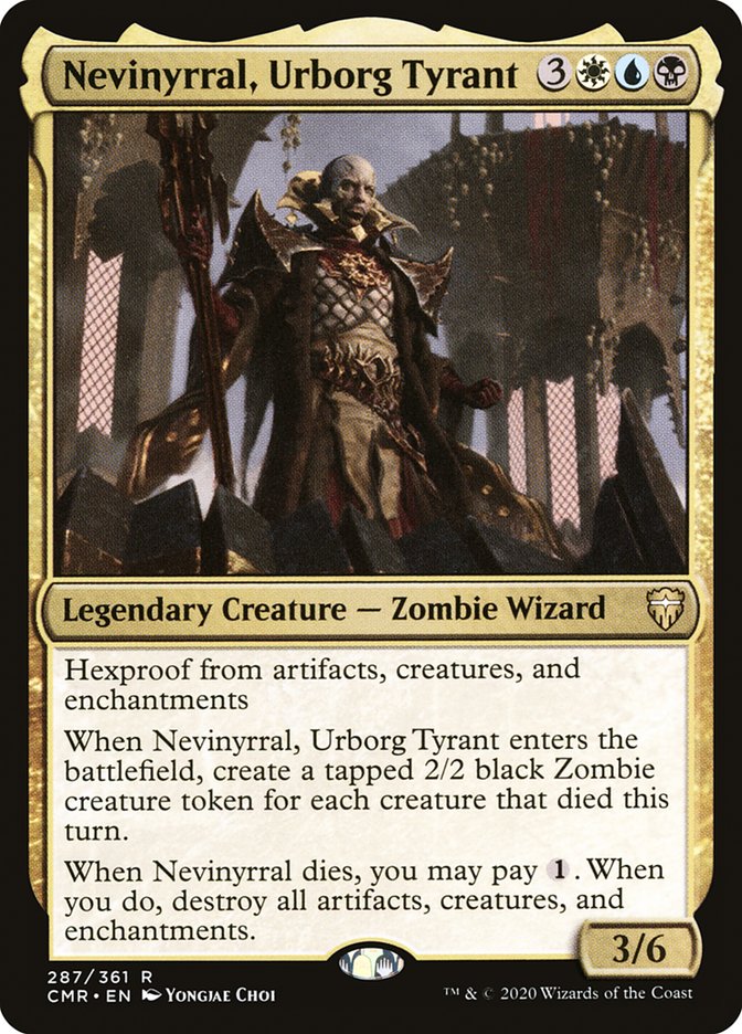 Nevinyrral, Urborg Tyrant 287 (Commander Legends) 