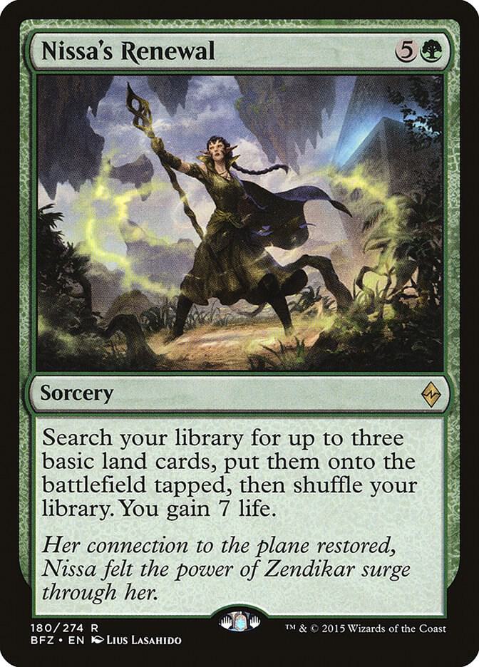 Nissa's Renewal 180 (Battle for Zendikar) 