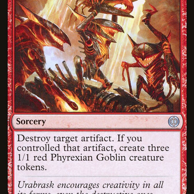 Gleeful Demolition 134 (Phyrexia: All Will Be One) 