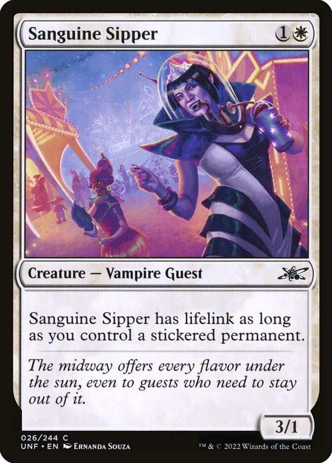 Sanguine Sipper 26/244 (Unfinity) 