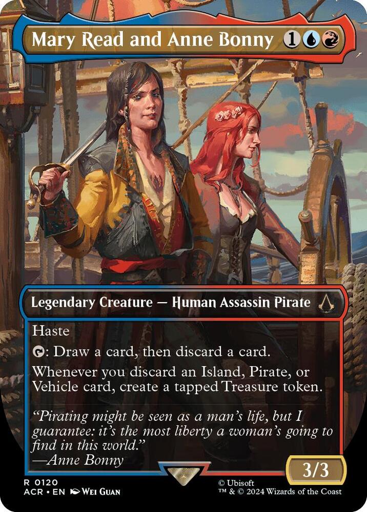 Mary Read and Anne Bonny 120 (Universes Beyond: Assassin's Creed)  - Foil