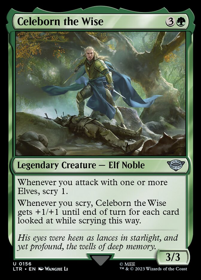 Celeborn the Wise 156 (Universes Beyond: The Lord of the Rings: Tales of Middle-earth) 