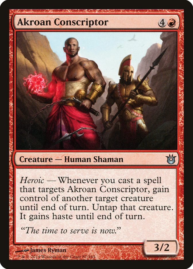 Akroan Conscriptor 87/165 (Born of the Gods) 