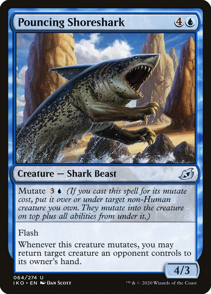 Pouncing Shoreshark 64/274 (Ikoria: Lair of Behemoths) 