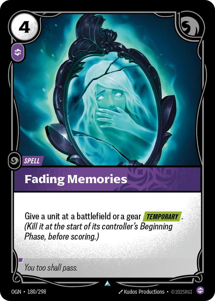 Fading Memories 180/298 (Origins)  - Foil