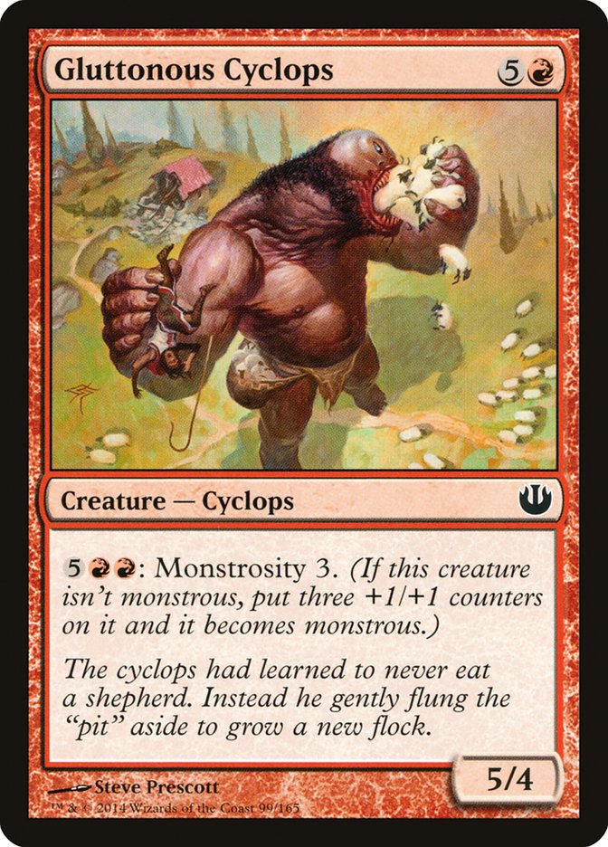Gluttonous Cyclops 99/165 (Journey Into Nyx) 