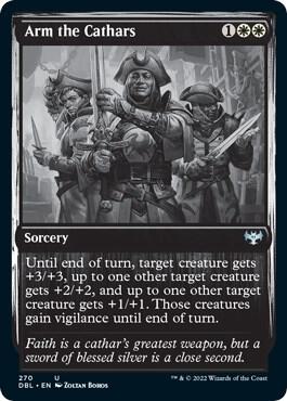 Arm the Cathars 270/534 (Innistrad: Double Feature) 