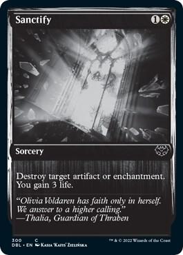 Sanctify 300/534 (Innistrad: Double Feature)  - Foil