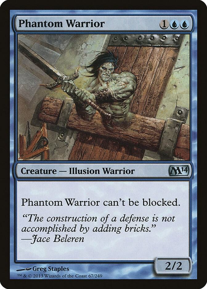 Phantom Warrior 67/249 (Magic 2014 (M14)) 