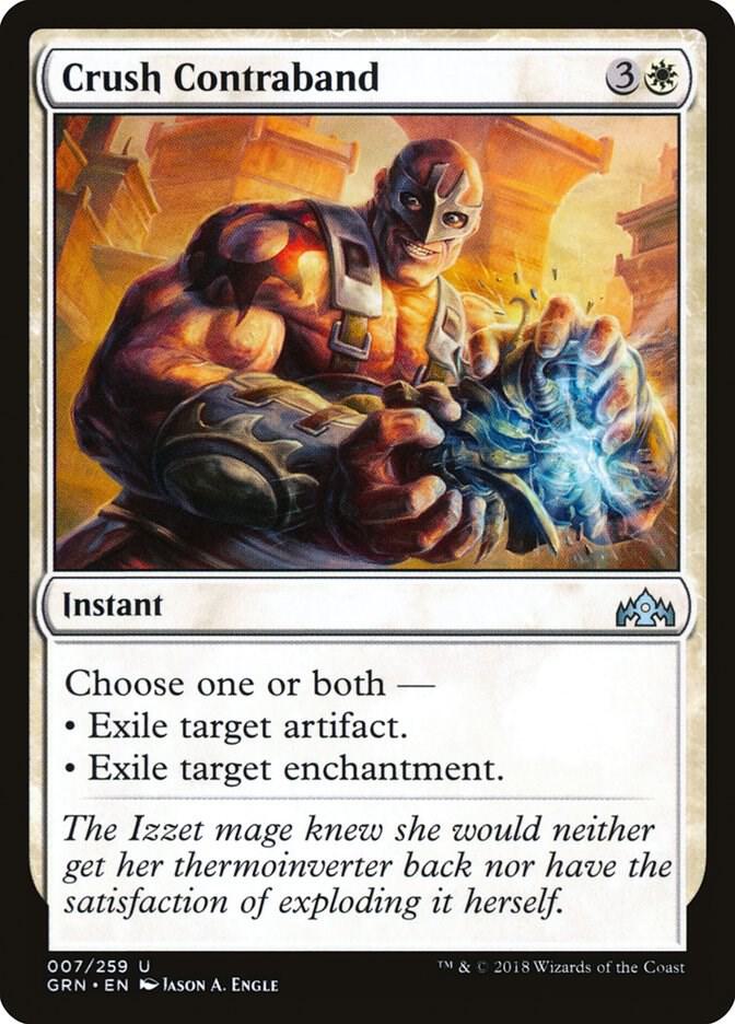 Crush Contraband 7/259 (Guilds of Ravnica) 