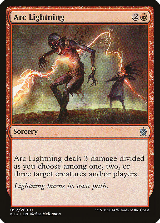 Arc Lightning 97 (Khans of Tarkir) 